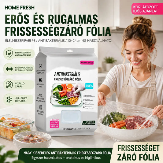 🥗✨ 500 eldobható ételtakaró | Rugalmas huzatok tányérokhoz, tálakhoz és edényekhez