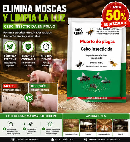 🦟【5 bolsas】🦟Spray insecticida inodoro, adecuado para moscas de granja, repelente de mosquitos, uso doméstico ✅📦Envío gratuito dentro de España, reembolsable.