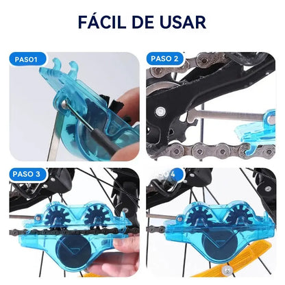 📢📢 ¡50% de descuento! ⏰ Cepillo para limpiar la cadena de la bicicleta