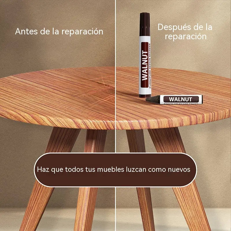 🎨🖊️ 🏠Marcadores para reparar muebles de madera