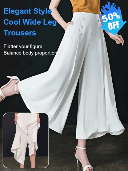 🔥【M–5XL】👗Női magas derekú, bővülő szoknya, karcsúsító és előnyös, elegáns és sokoldalú.