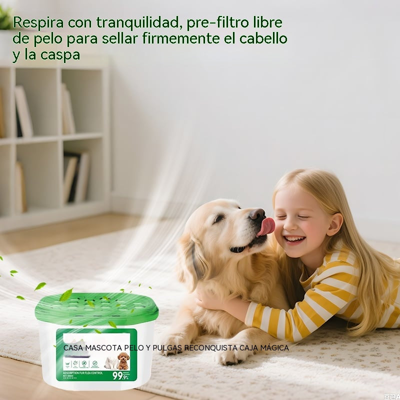 【Compra 1 llévate 1 gratis】2 unidades por 25 €🔥 OFERTA 2026 - Caja mágica para eliminar el pelo y el olor de mascotas en el hogar
