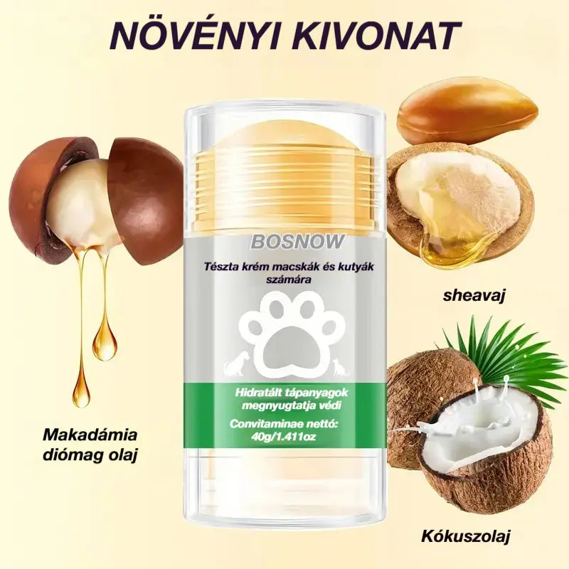 💧3 tétel 8300 Ft🐾 Hidratáló mancsbalzsam – 🐶 Kényeztesd kedvenced puha és egészséges mancsait