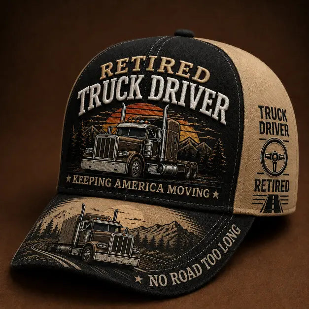 🚛 Sombrero de camionero jubilado