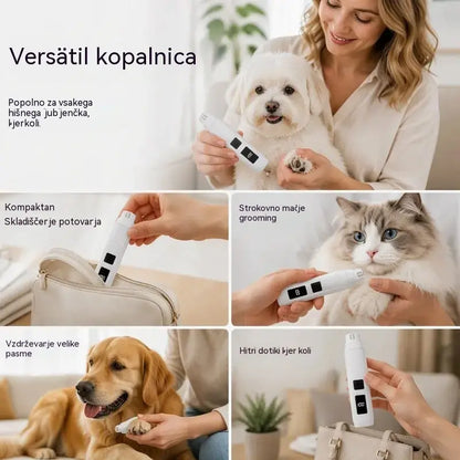 🔥【Kupite 1, dobite 1 gratis】🐱🐶 Električna pilica za nohte za hišne ljubljenčke z LED indikatorjem napajanja