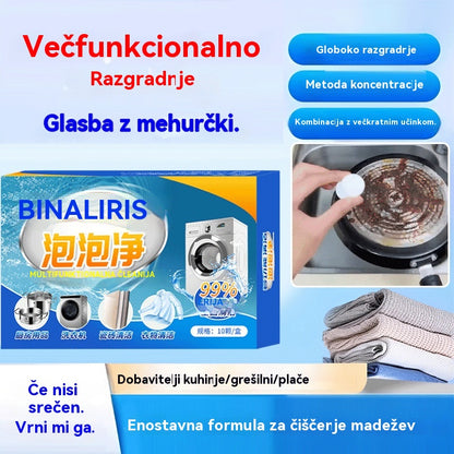 🎁【Najnovejše raziskave in razvoj na Japonskem】Večfunkcijske šumeče čistilne tablete