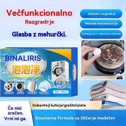 🎁【Najnovejše raziskave in razvoj na Japonskem】Večfunkcijske šumeče čistilne tablete