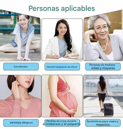 🔥【5 piezas】Almohadilla antibacteriana de algodón y grafeno lavable