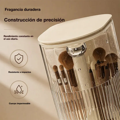 📢📢 ¡40% DE DESCUENTO! ⏰ Organizador elegante de brochas de maquillaje a prueba de polvo