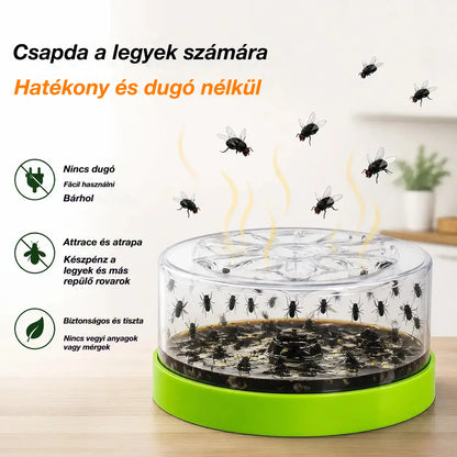 🦟🦟 Újrafelhasználható légycsapó – Nem igényel áramot és könnyen használható 🏡