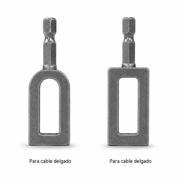 🧰🛠【3 piezas por 26 euros】 Herramienta para torcer alambre de acero para taladro: accesorio para torcer alambre de ajuste rápido y corte automático.