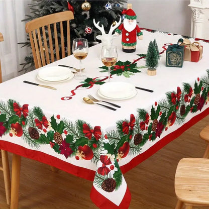 ⏳🔥¡50% de descuento por tiempo limitado! ⏰Mantel navideño decorativo impermeable🎄