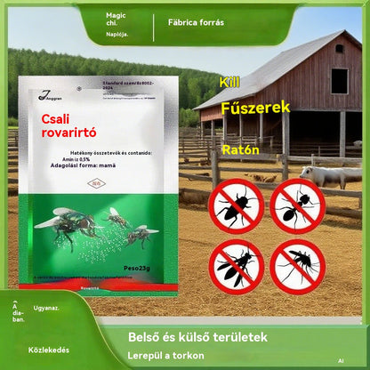🦟【5 zacskó】Varázslatos rovarriasztó eszköz gazdaságok számára, egy csomag fél évig is kitart