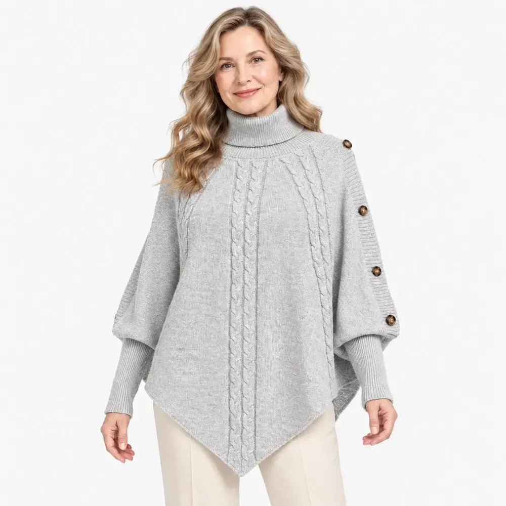 【S-3XL】Őszi/téli kötelező darab! Ez a meleg kötött köpeny könnyedén elrejti a nem kívánt íveket. ✨
