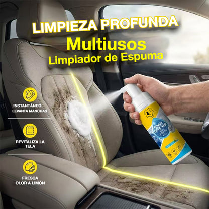 🔥 ¡Oferta imbatible: 50% de descuento! 🔥Compra 1 y llévate 1 gratis🔥🔥 Potente limpiador de espuma multifuncional, ideal para cocinas, coches, etc.