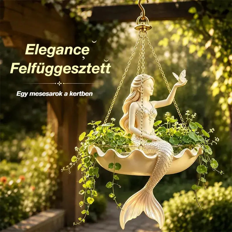 ✨ Változtasd át kertedet mesévé! Dekoratív függőcserép művészi meseszerű dizájnnal! 🌸🧚‍♀️