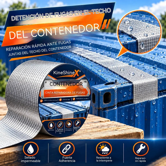 🔥【Compra 1 y llévate 1 gratis】🚫💧Cinta impermeable para reparar fugas: Cinta autoadhesiva de alta resistencia para juntas de techos y paneles metálicos.