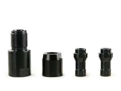 ⚙️ Sarokcsiszoló-átalakító készlet 🔧 3 mm/6 mm-es kettős befogópatron – 100-as típusú sarokcsiszoló-adapter faragáshoz és polírozáshoz