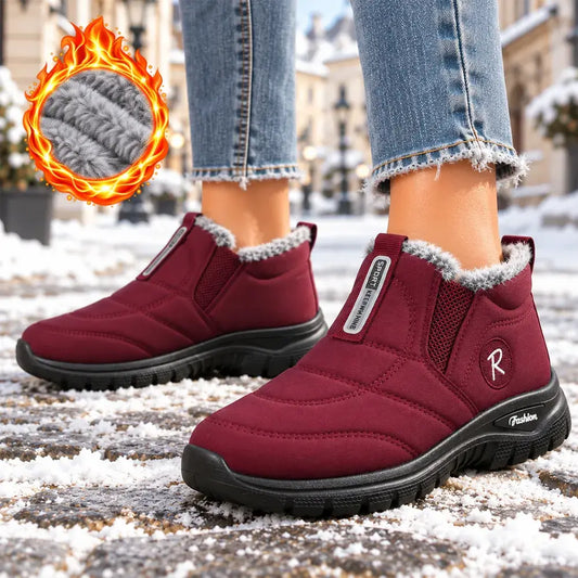 【36-43】Női téli csizma - sportos, meleg, szigetelt, vastag béléssel, tökéletes otthonra és hóba