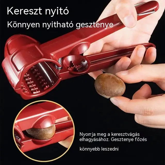 🔥【Vásárolj 1-et, kapsz 1-et ingyen】🌰 Új, többfunkciós dió- és csonthéjastörő