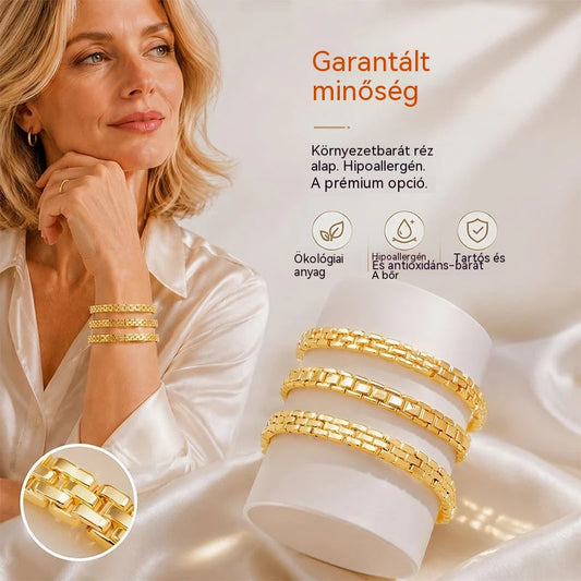 ✨ 50% KEDVEZMÉNY! 🔷 Geometrikus szemekből álló karkötő: minimalista, modern és finom. Tökéletes mindennapi viseletre vagy visszafogott kiegészítőként. Kényelmes és sokoldalú. 💫