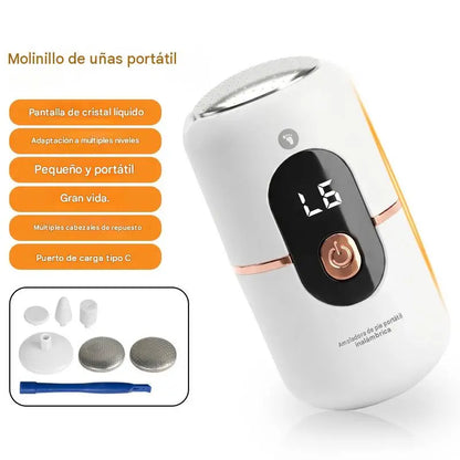 Nueva rueda eléctrica compacta 5 en 1 para pedicura automática.