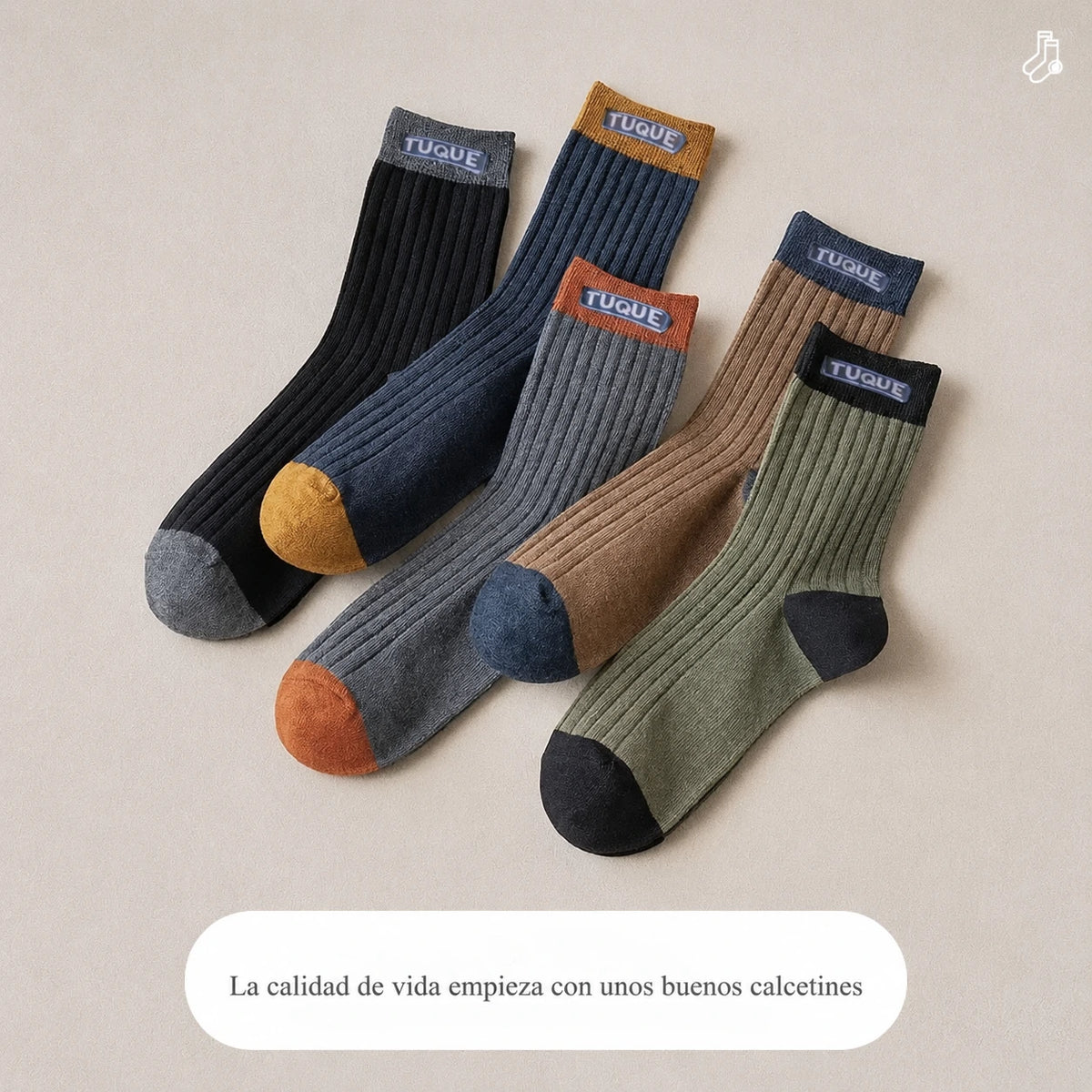 😍🧦【10 pares 26 euros】Calcetines desodorantes de algodón para hombre, nuevos 2026, absorbentes del sudor
