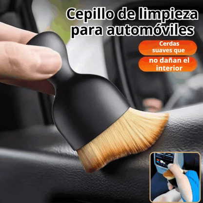 🔥【Paquete de 4】🚗Cepillos de limpieza para coches, herramienta mágica para eliminar el polvo del interior, limpia fácilmente el polvo de las grietas.