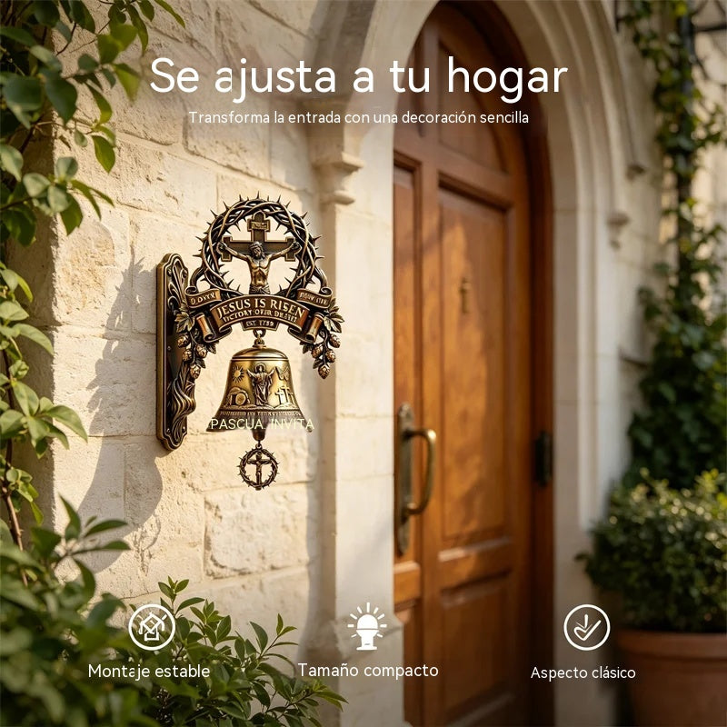 🔔¡El símbolo de fe y esperanza para tu hogar! —— Campana de pared «Triunfo»