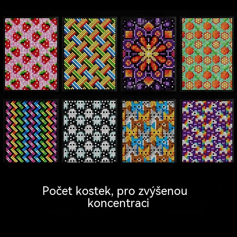 🛍️ Sada antistresových omalovánek "100 vzorů pro vědomé vybarvování" 🎨 Malování podle čísel pro dospělé a seniory | 100 vzorů (květiny, mandaly) + sada fixů v ceně, trénink mozku a relaxace