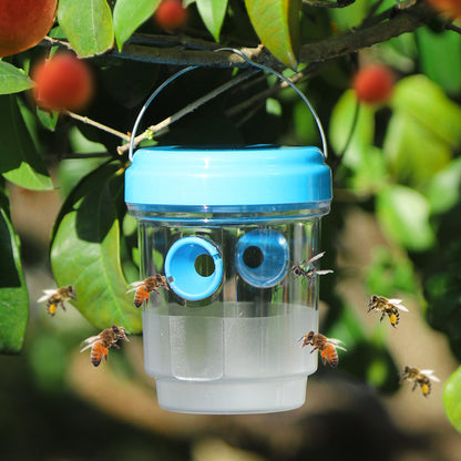 【2 piezas 26 €】🐝☀️ Trampa solar para avispas para patios y jardines 🔋🌿 – Altamente eficiente, recargable, resistente a la intemperie, cubre hasta 500 metros cuadrados.