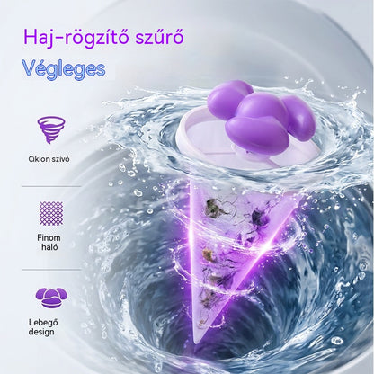🌀6 darab 8300 Ft ✨ Úszószűrő mosógéphez - Minden mosásnál felfogja a szálakat, a hajat és az állati szőrt 🧺