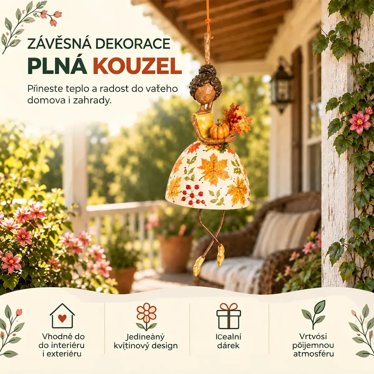 ✨Zábavná závěsná ozdoba ve stylu tanečnice