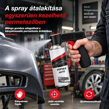 🔥Vegyél egyet, kapj egyet ajándékba!🔥🎨🔧 Kiegészítő fogantyú festékszóró spray-khez | Ergonomikus fogás autók, falak festéséhez és barkácsprojektekhez