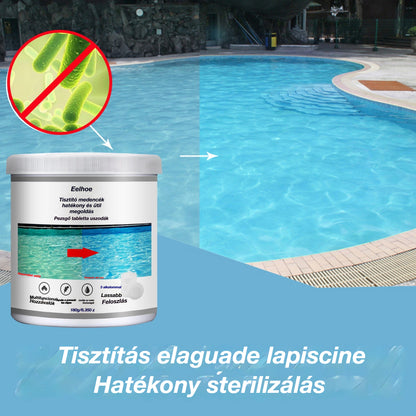 Vásároljon 1-et, és kapjon 2-t ingyen (2 üveg) pezsgőtabletta medencetisztítóhoz