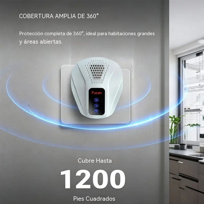 ❌🐭 Repelente de ratones por ultrasonidos silencioso de 360°