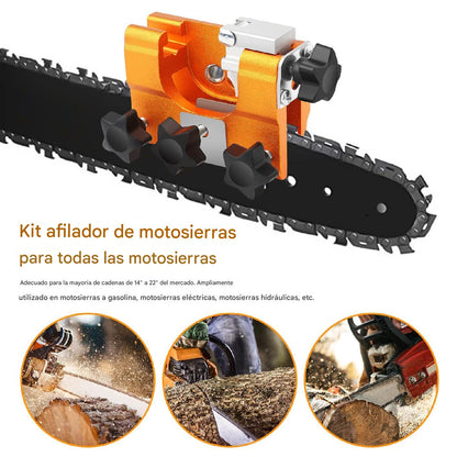 🧰Precio más bajo por tiempo limitado！ Amoladora de cadena de motosierra, amoladora de rotación manual de cadena de motosierra