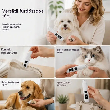 🔥【Kúpte 1 a získajte 1 zadarmo】🐱🐶 Elektrický pilník na nechty pre domáce zvieratá s LED indikátorom napájania