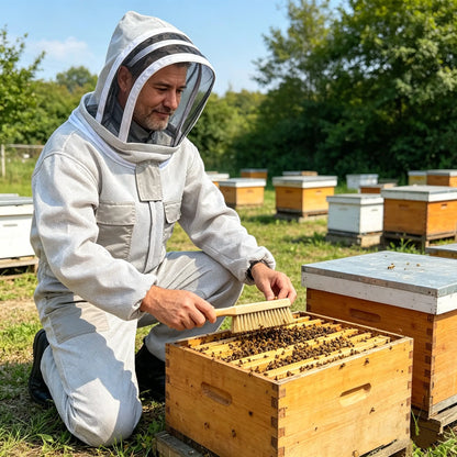 【M-2XL】🐝Méhecske mintás overál 3D pamuthálóból