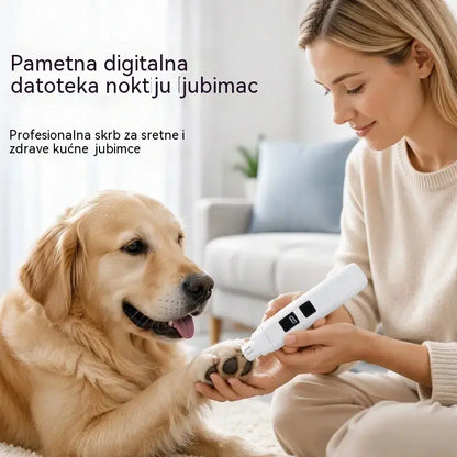 🔥【Kupite 1, dobijte 1 gratis】🐱🐶 Električna turpija za nokte za kućne ljubimce s LED indikatorom napajanja
