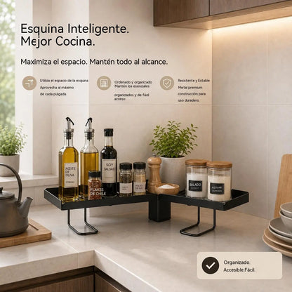 🏡🧼Organizador de estantes plegable de acero para colocar sobre el fregadero, estante de almacenamiento ajustable sin necesidad de taladrar ✅