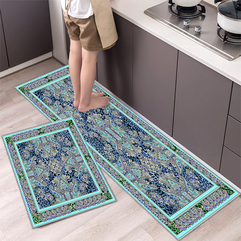 🔥【Compra 1 y llévate 1 gratis】🧽 (40*60 cm + 40*120 cm)✨ Alfombra de cocina de diatomita antideslizante súper absorbente