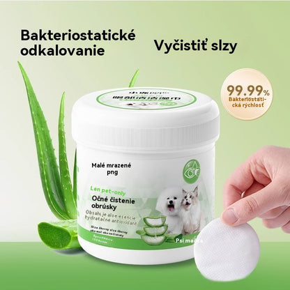 🐕🐈Tisztító törlőkendők háziállatok szemfoltjaihoz 🔥Eltávolítja a könnyfoltokat🔥