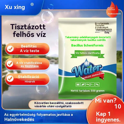 🐟🌊🔬500g Prémium Tópor | Víztisztító és Algairtó 🐟🌊🔬
