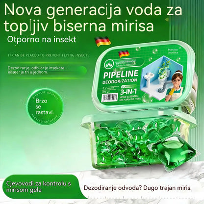 3 paquetes (150 comprimidos) por 28 € – 🔥🎉 ¡Se agotaron! 30.000 personas los compraron 🎉. Cápsulas bioenzimáticas para eliminar los malos olores de los desagües.