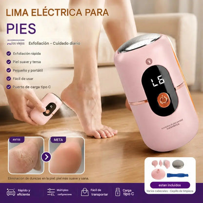 Nueva rueda eléctrica compacta 5 en 1 para pedicura automática.