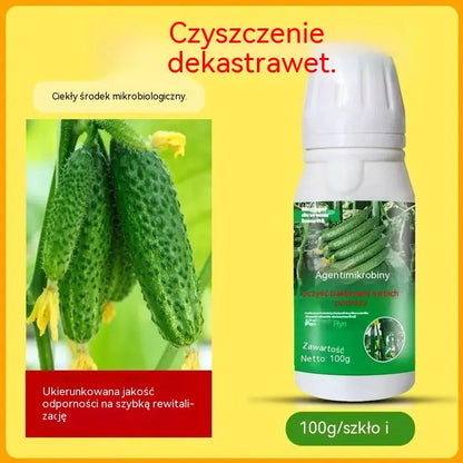 🥒🥒【3 botellas】Fungicida sistémico para pepinos – Control eficaz de bacteriosis, manchas amarillas y enfermedades foliares