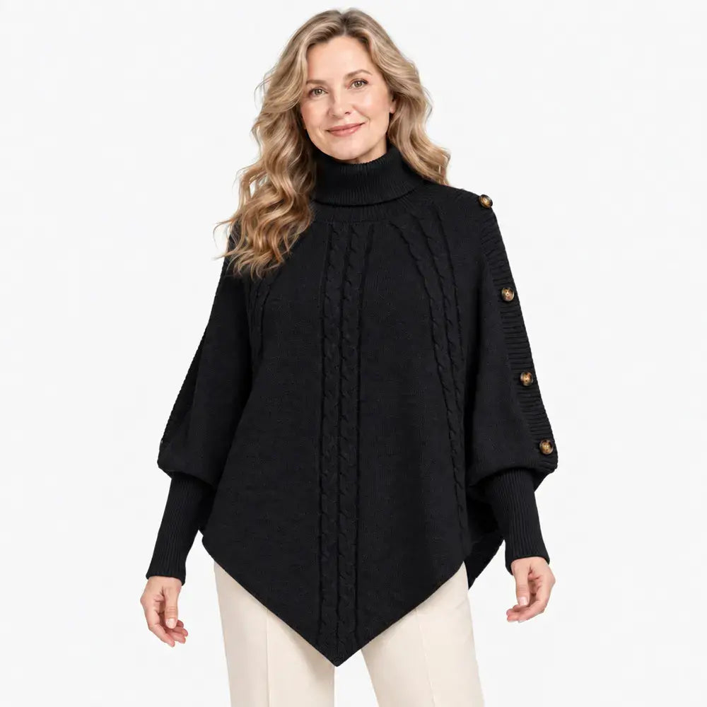 【S-3XL】Őszi/téli kötelező darab! Ez a meleg kötött köpeny könnyedén elrejti a nem kívánt íveket. ✨