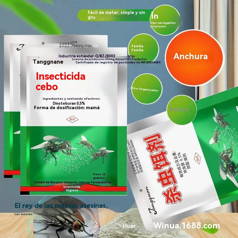 🔥【30% OFF】🦟【10 bolsas】Una herramienta mágica antiinsectos para granjas, un paquete puede durar medio año