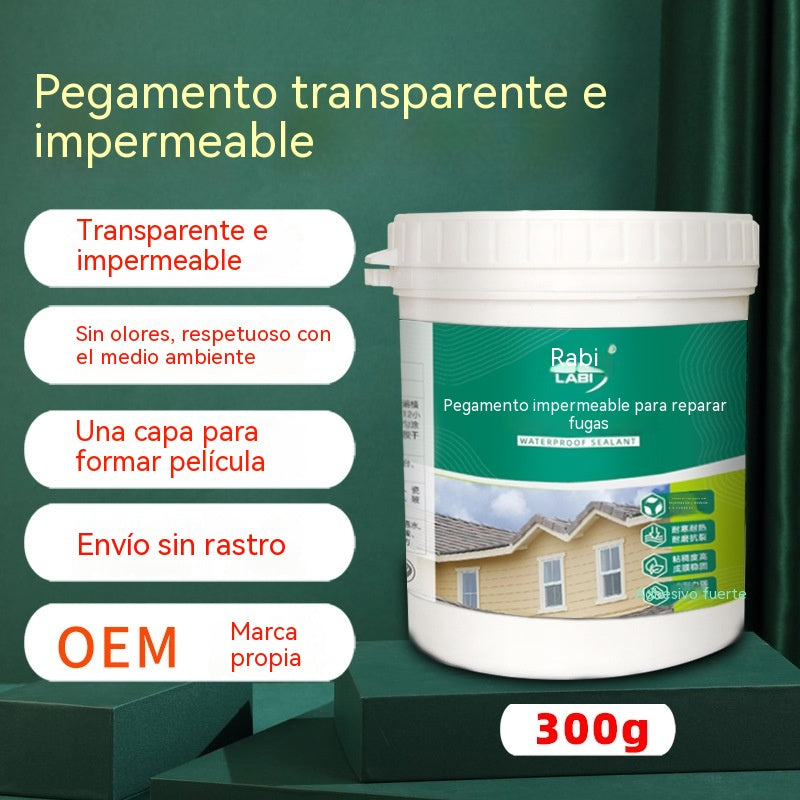 Sellador invisible e impermeable para la reparación de fugas